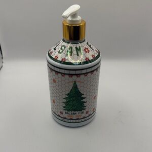 🌲✨ Balsam Fir Hand Soap Dispenser w/ Gold & Green Accents ✨🌲